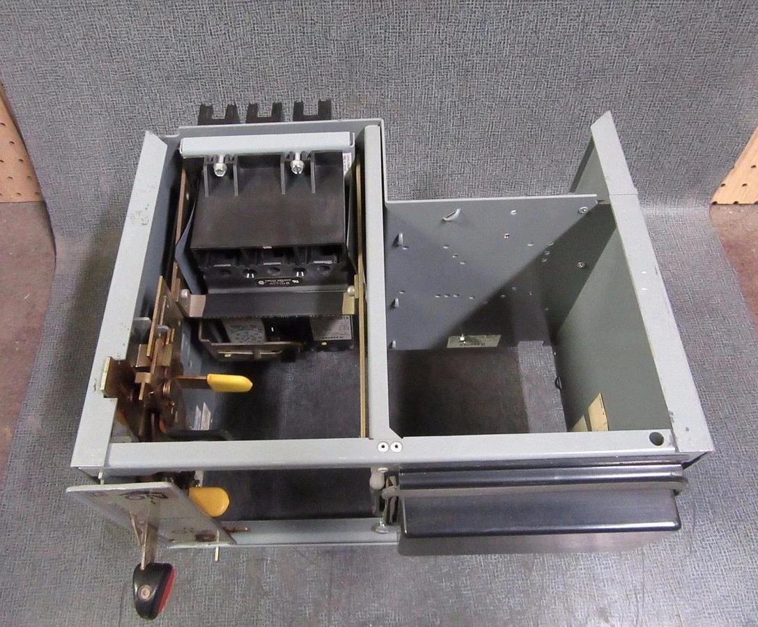 Used SQUARE D MODEL 5 MCC 12" FEEDER BUCKET W/ 7 AMP FHP3600712M FAL3600712M BREAKER