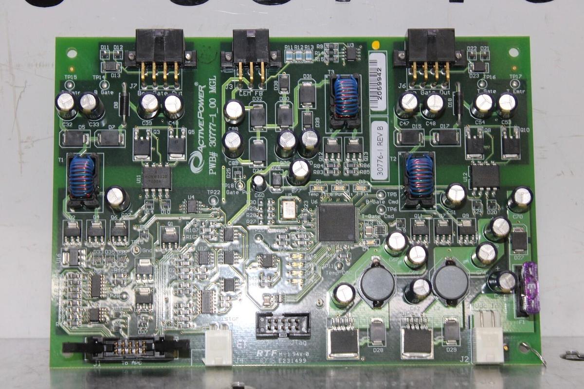 Used ACTIVE POWER CIRCUIT BOARD 30777-1_00 30776-1 REV. B **WARRANTY INCLUDED**