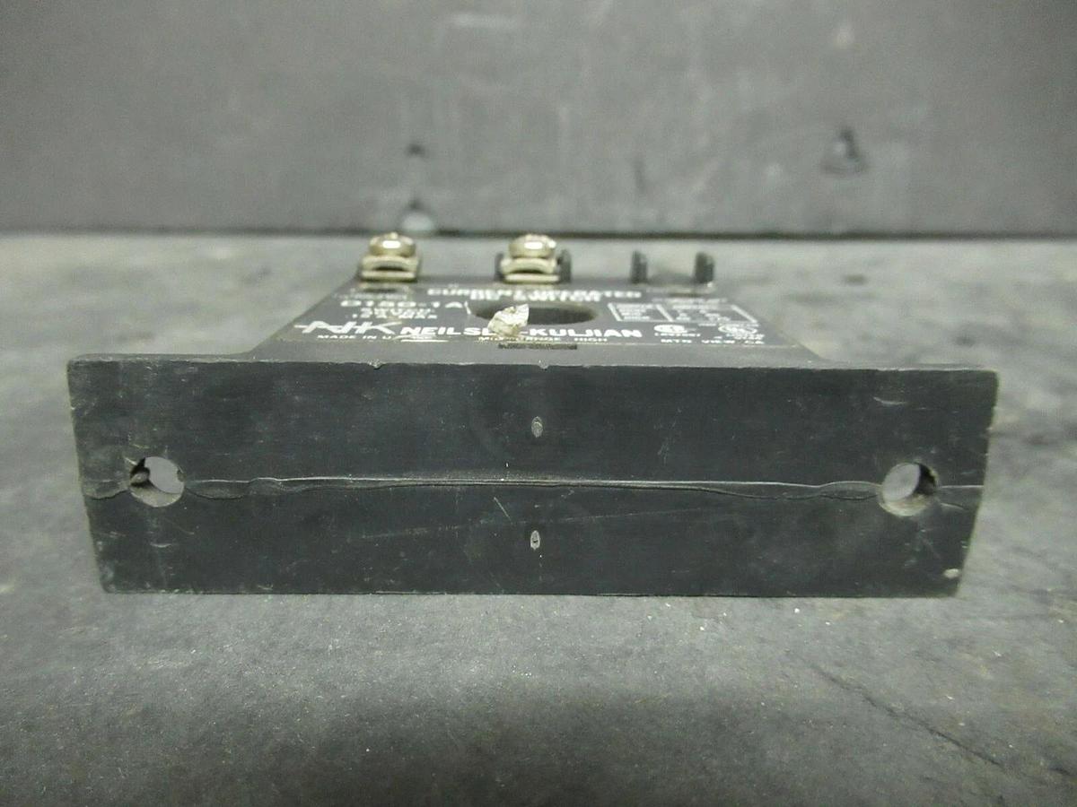 Used NEILSON-KULGIAN CURRENT OPERATED DC SWITCH D150-1A 30 VDC 0.15 AMP