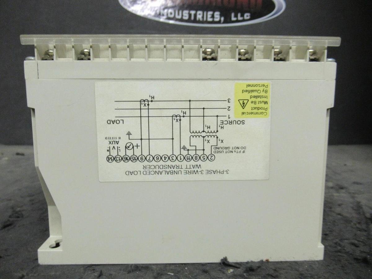 Used CROMPTON INSTRUMENTS 256-TWMU PALADIN 1039 WATTS 5 AMP 120 VAC TRANSDUCER MODULE