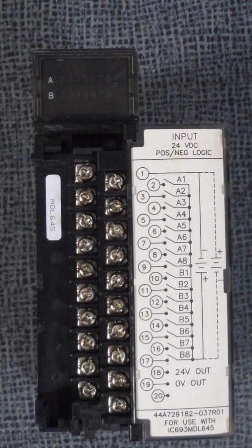 Used GE FANUC IC693MDL645B INPUT MODULE **WARRANTY INCLUDED**