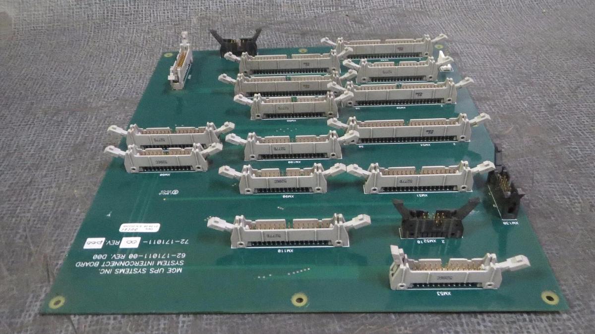 Used MGE UPS SYSTEMS SYSTEM INTERCONNECT ASSEMBLY 62-171011-00 72-171011-00