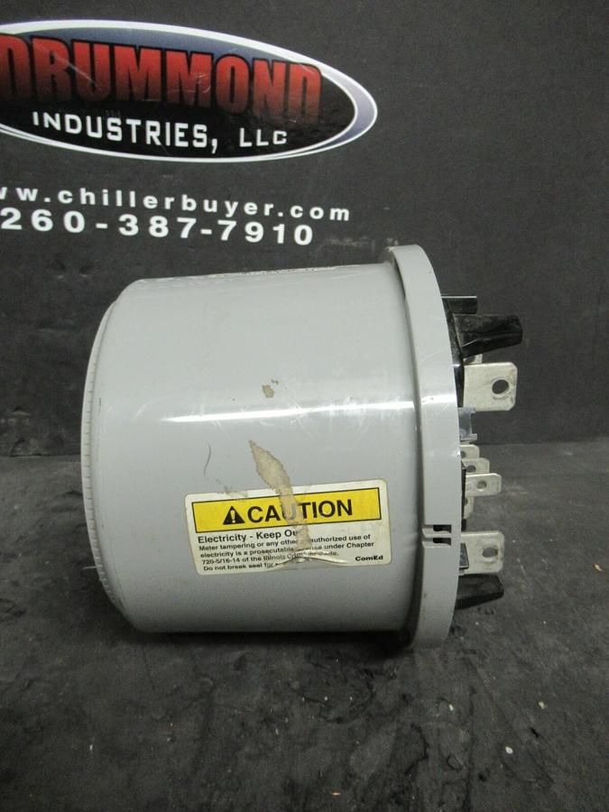 ELSTER WATTHOUR METER DJLS6R BXLW140490241 120/480V FOR TRANSFORMER