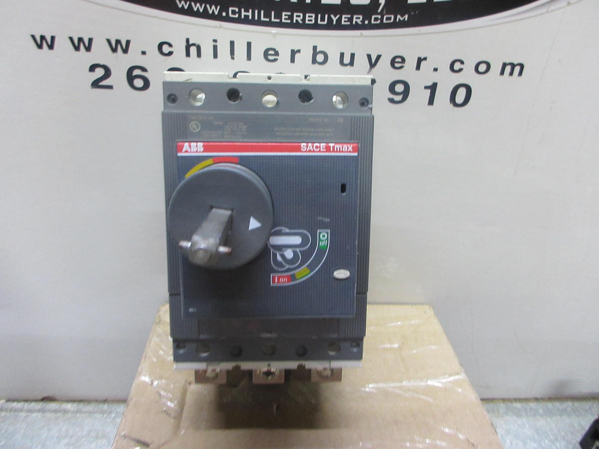 Used ABB MOLDED CASE SWITCH SACE S4 S4H-D 250 AMP 600 VAC 3-POLE