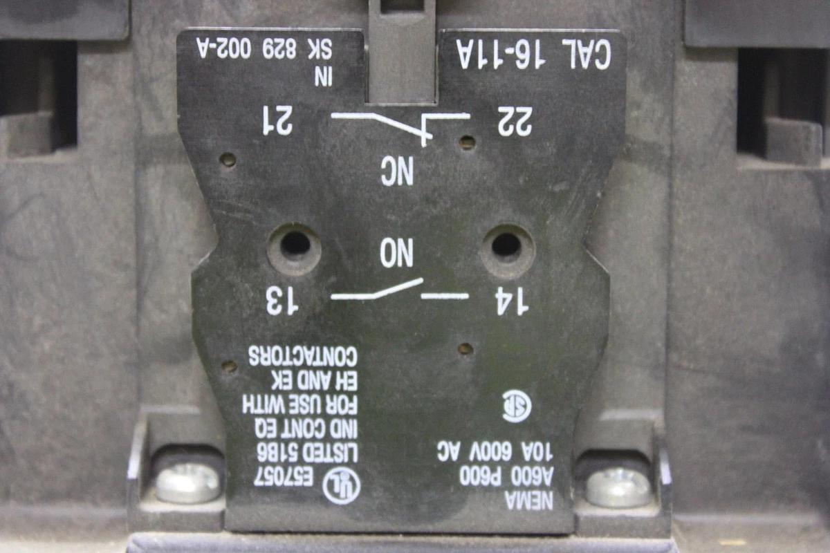 Used ABB CONTACTOR EH-260 2-POLE 300 AMP 240 VAC COIL: 24 VDC **WARRANTY**