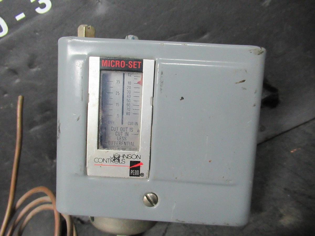 Used CARRIER PRESSURE SWITCH HK01CW010 P72AG-8 240 VAC 5 HP 24 AMP **WARRANTY**