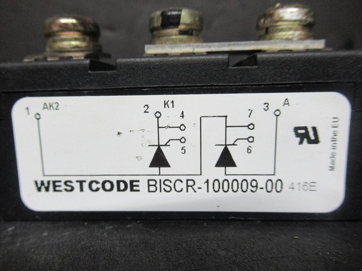 Used WESTCODE POWERBLOCK IGBT POWER MODULE BISCR100009-00 416E *WARRANTY INCLUDED*