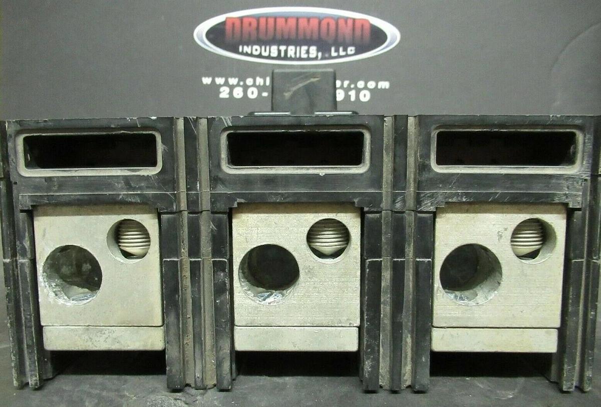 Used CUTLER HAMMER CIRCUIT BREAKER LS36F600E 400 AMP 600 VAC 3-POLE LSE