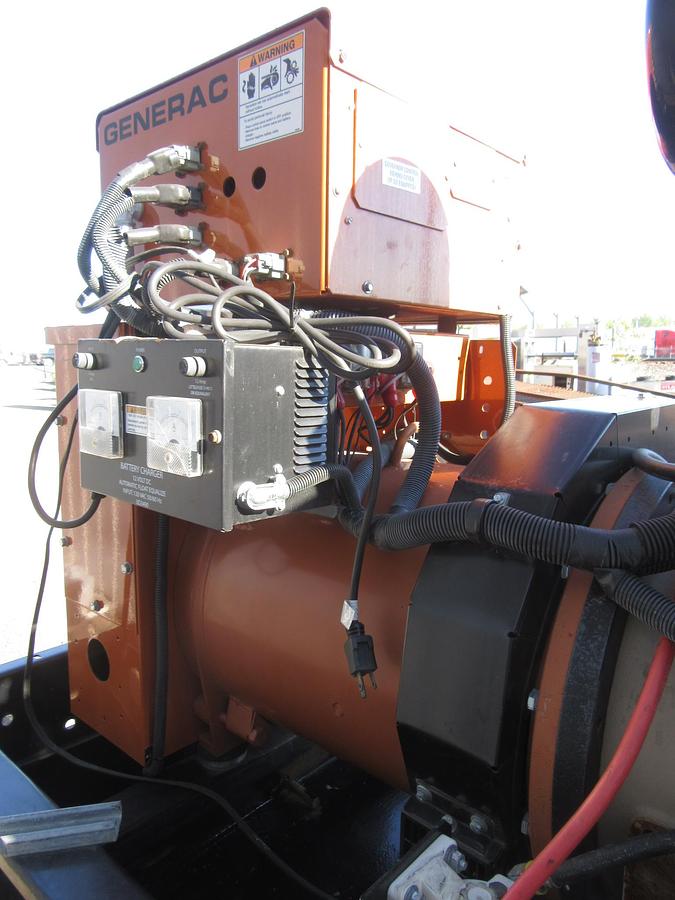 Used 30 KW DIESEL GENERATOR GENERAC 120/240 VOLT SINGLE PHASE 277 HOURS VIDEO WE SHIP