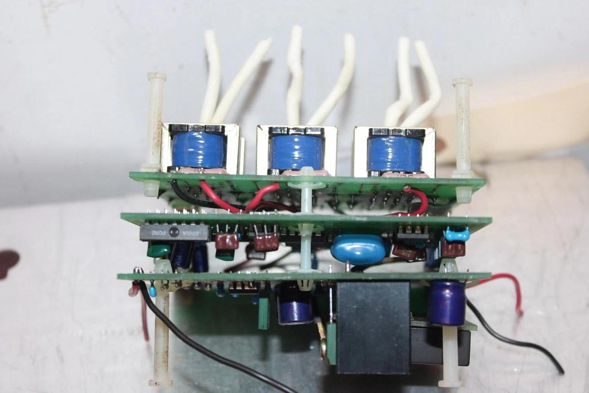 Used TRIPLE STACKED CIRCUIT BOARDS B9106KK B9106KT B9106KD **WARRANTY**