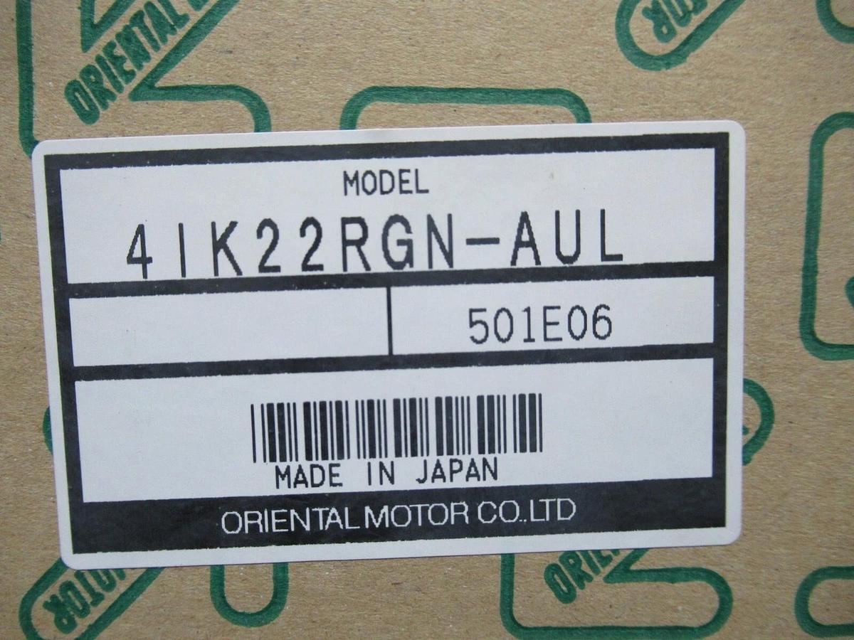 NEW SURPLUS ORIENTAL MOTORS 41K22RGN-AUL 22 WATT 115 VOLT 0.40 AMP **WARRANTY**