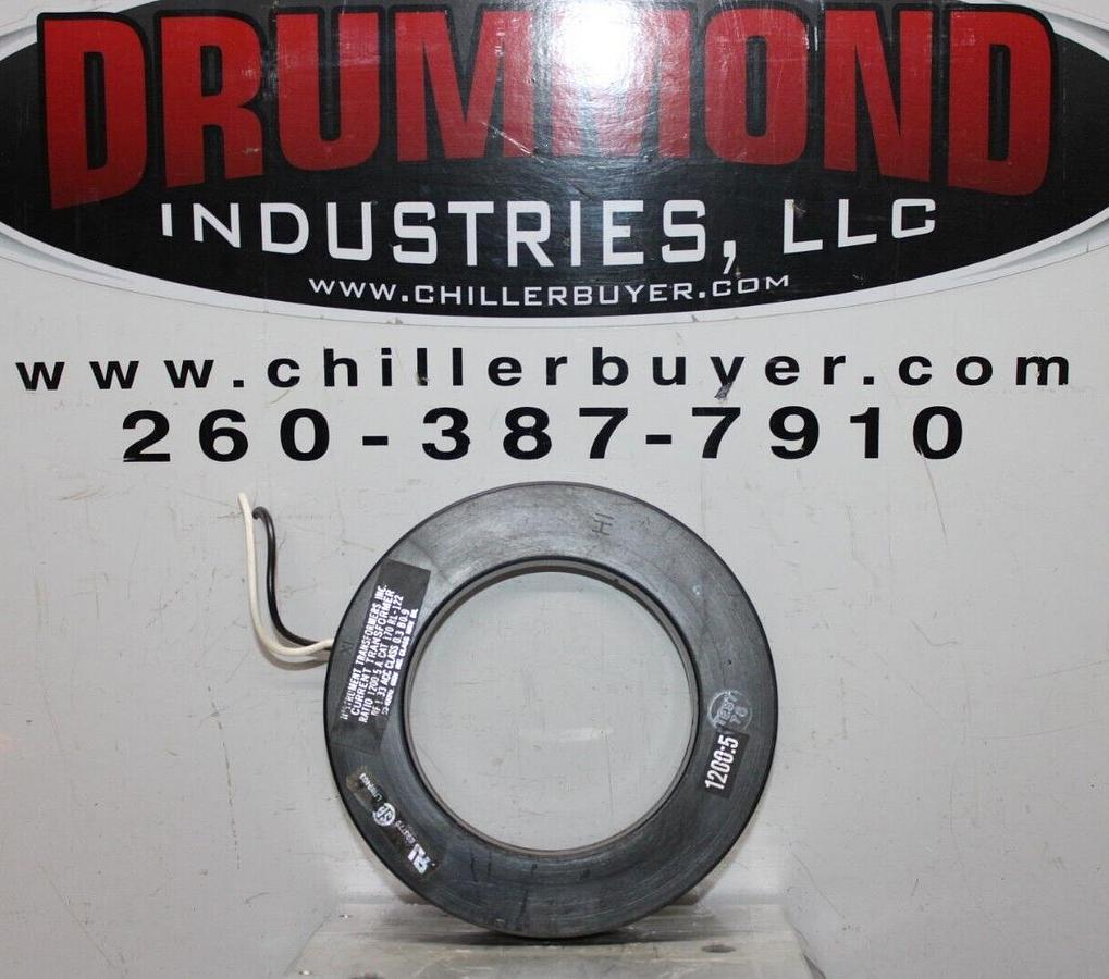 Used INSTRUMENT TRANSFORMER CURRENT TRANSFORMER 170-RL-122 1200:5 50-400HZ