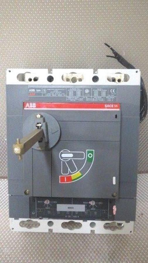 Used ABB S6N BREAKER 600 AMP 600 VAC 500 VDC 2 POLE WITH 600 AMP TRIP **WARRANTY**