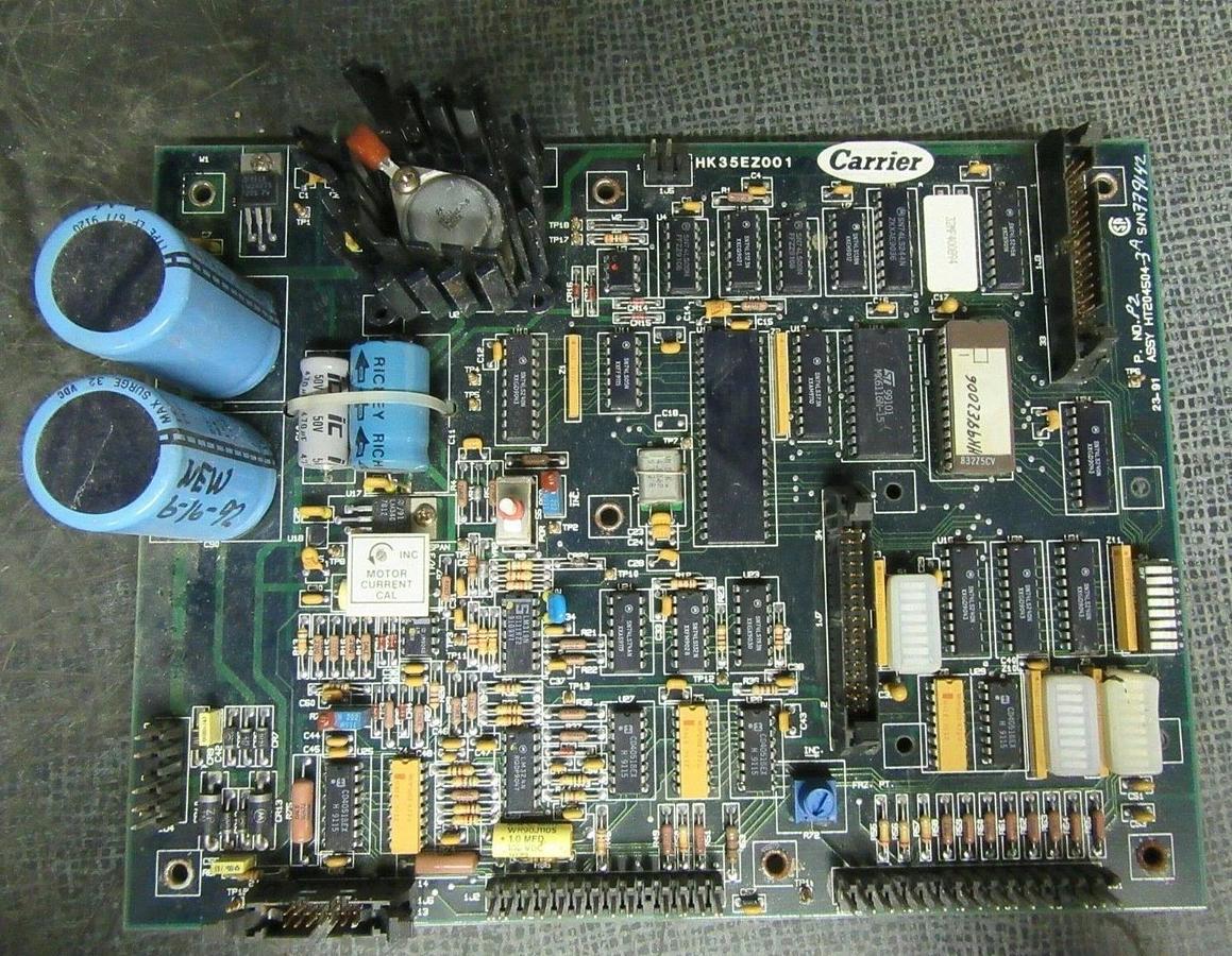 Used CARRIER INPUT / OUTPUT CONTROL BOARD HK35EZ001 HT204504-3A **WARRANTY INCLUDED**