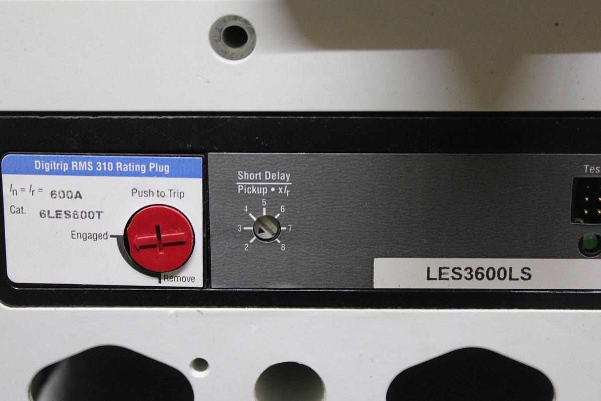 Used CUTLER HAMMER CIRCUIT BREAKER FDC3015L 15 AMP 3-POLE 600 VAC