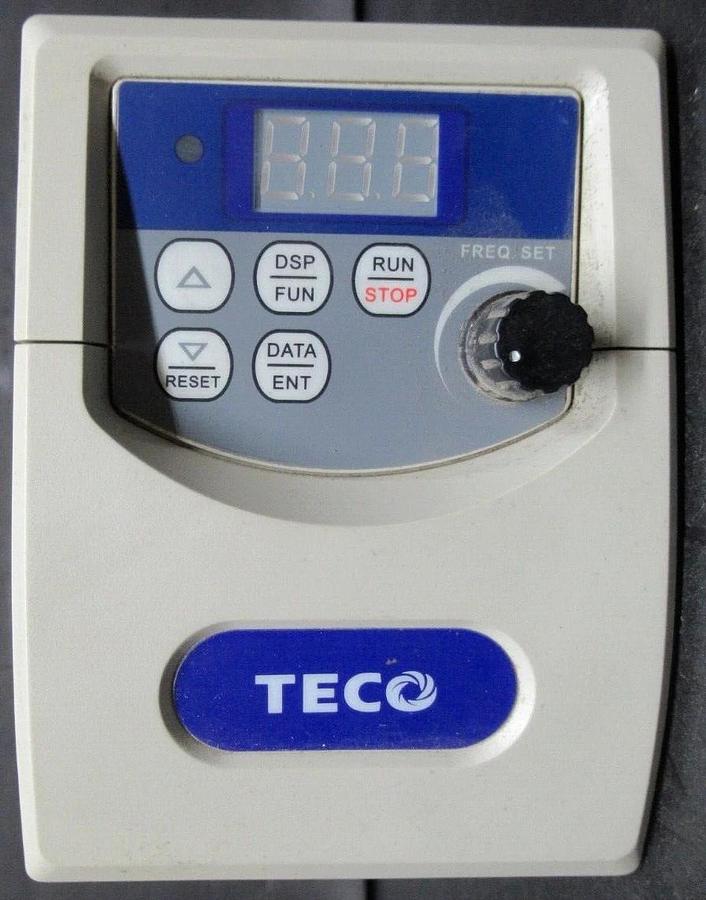 NEW SURPLUS TECO VARIABLE AC SPEED DRIVE JNEV-201-H3 1 HP 0.75 KW 240 VOLT