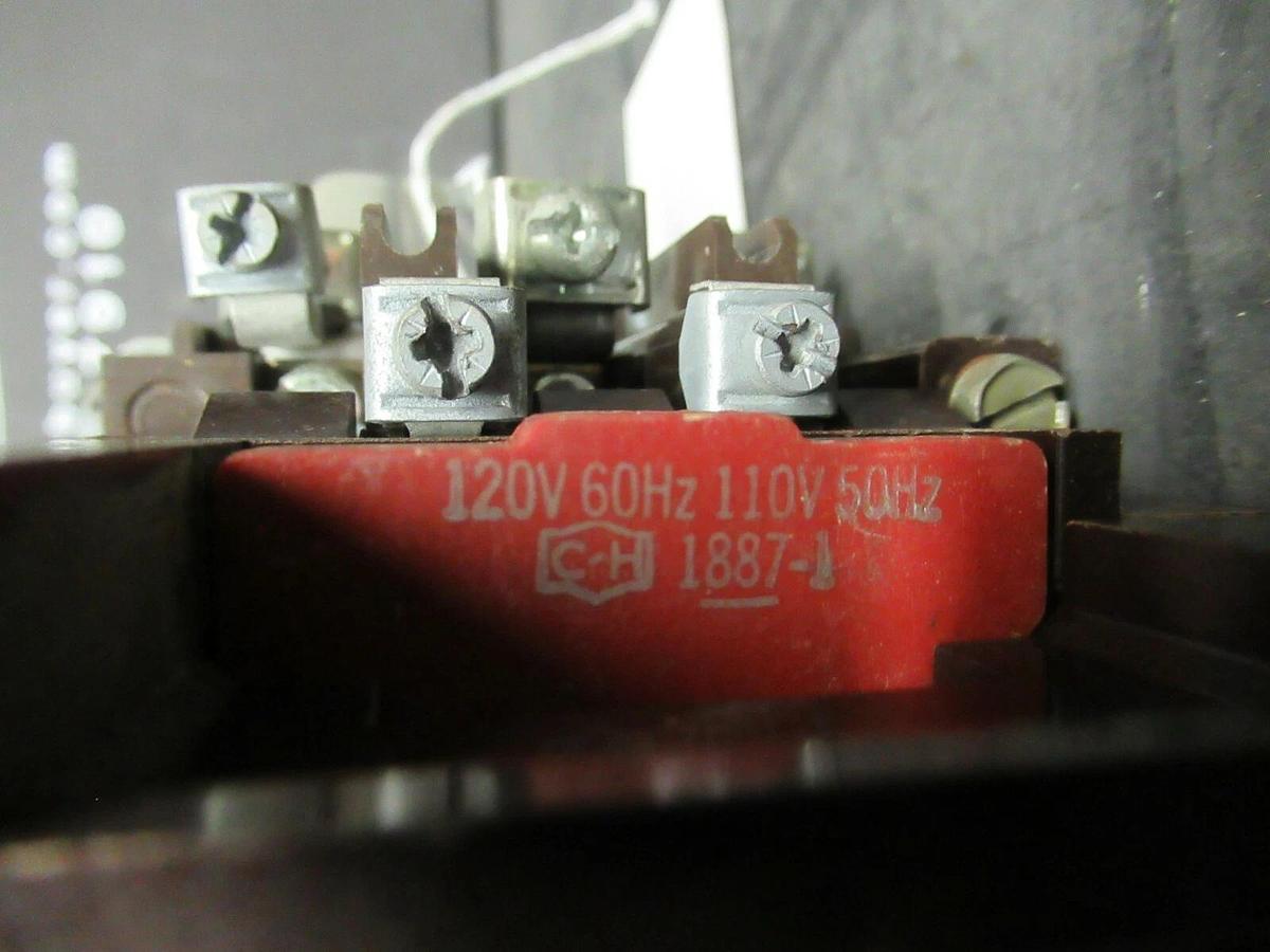Used CUTLER HAMMER CONTACTOR C10CN3 SER. A1 27 AMP 600 VAC 10 HP 120 VAC COIL