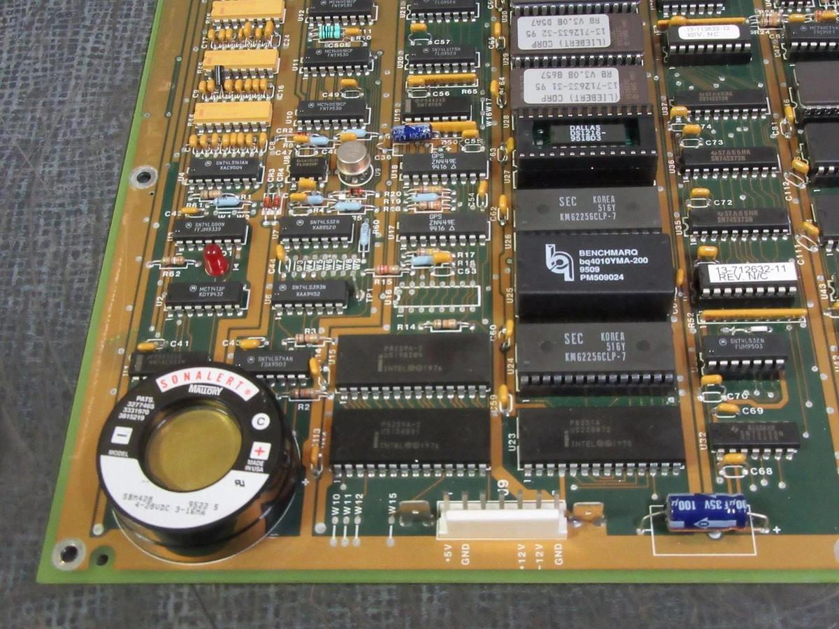 Used LIEBERT PROCESSOR ASSEMBLY CIRCUIT BOARD MODEL: 02-792205-00 REV 3 **WARRANTY**