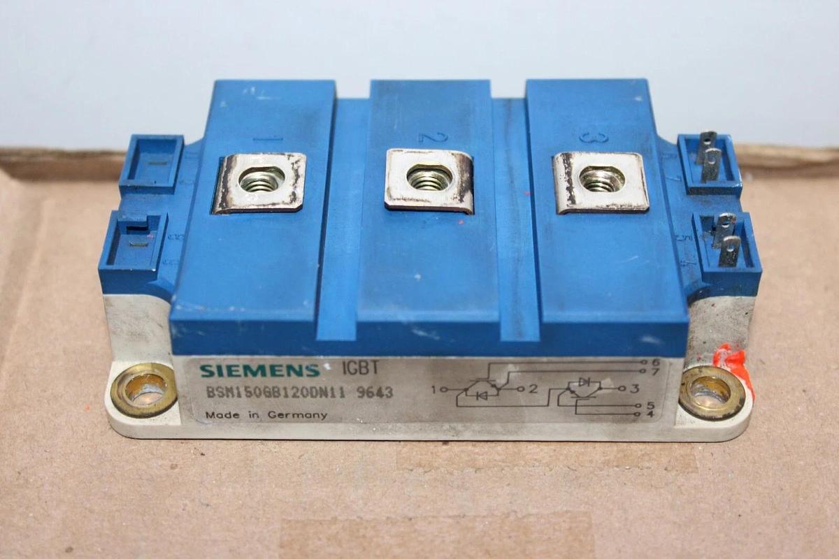 Used SIEMENS IGBT POWER MODULE BSM150GB120DN11-9643 **WARRANTY INCLUDED**