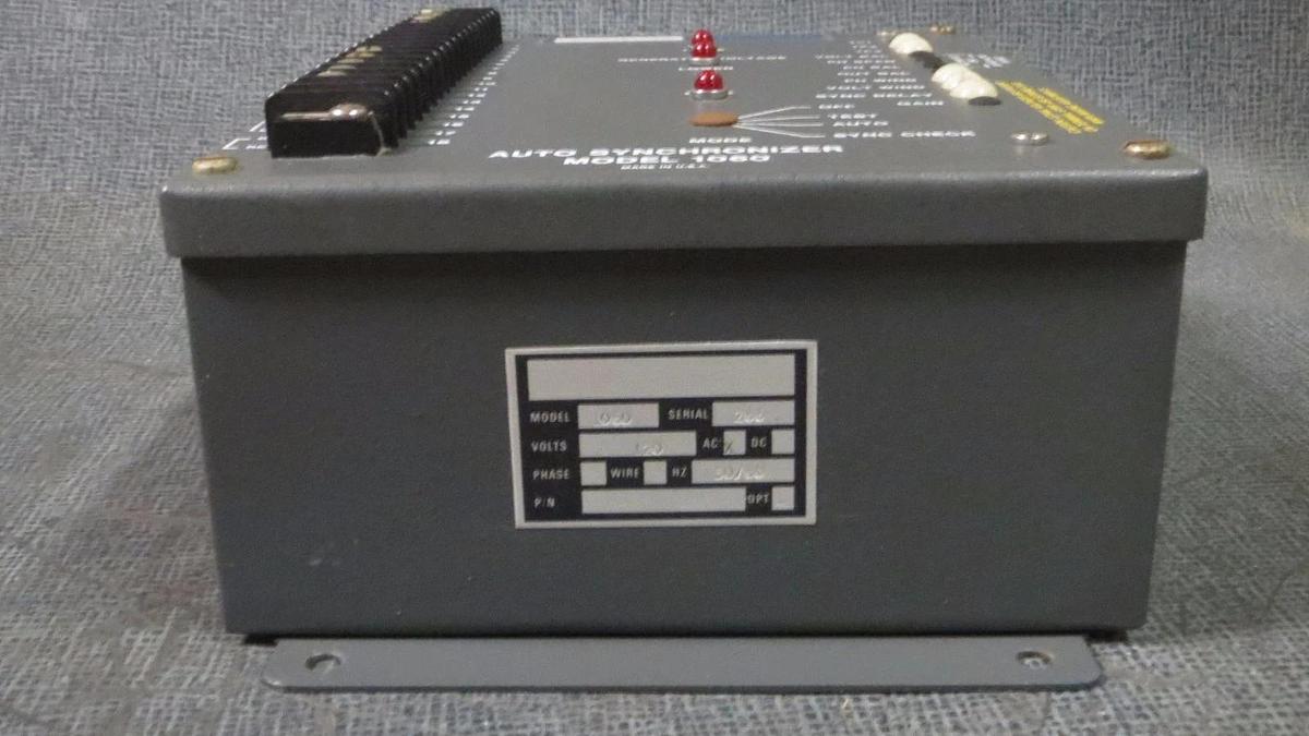 Used RUSSELECTRIC INC AUTO SYNCHRONIZER 1060 120 VAC **WARRANTY**
