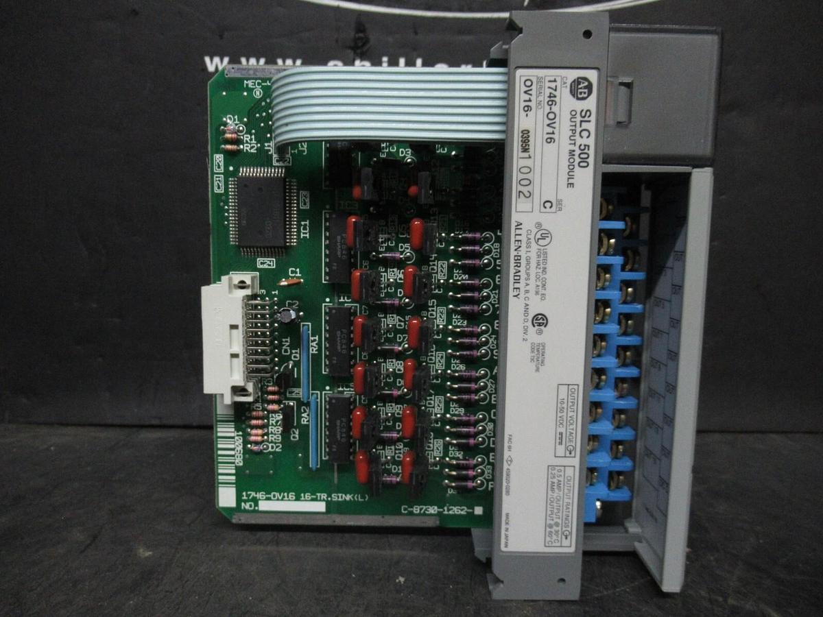 ALLEN BRADLEY SLC-500 OUTPUT MODULE 1746-OV16 SER. C *NEW SURPLUS*