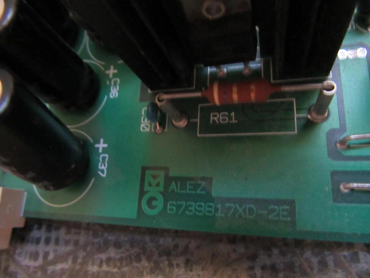 Used MGE ALEZ POWER SUPPLY PLC BOARD 6739904 **WARRANTY INCLUDED**