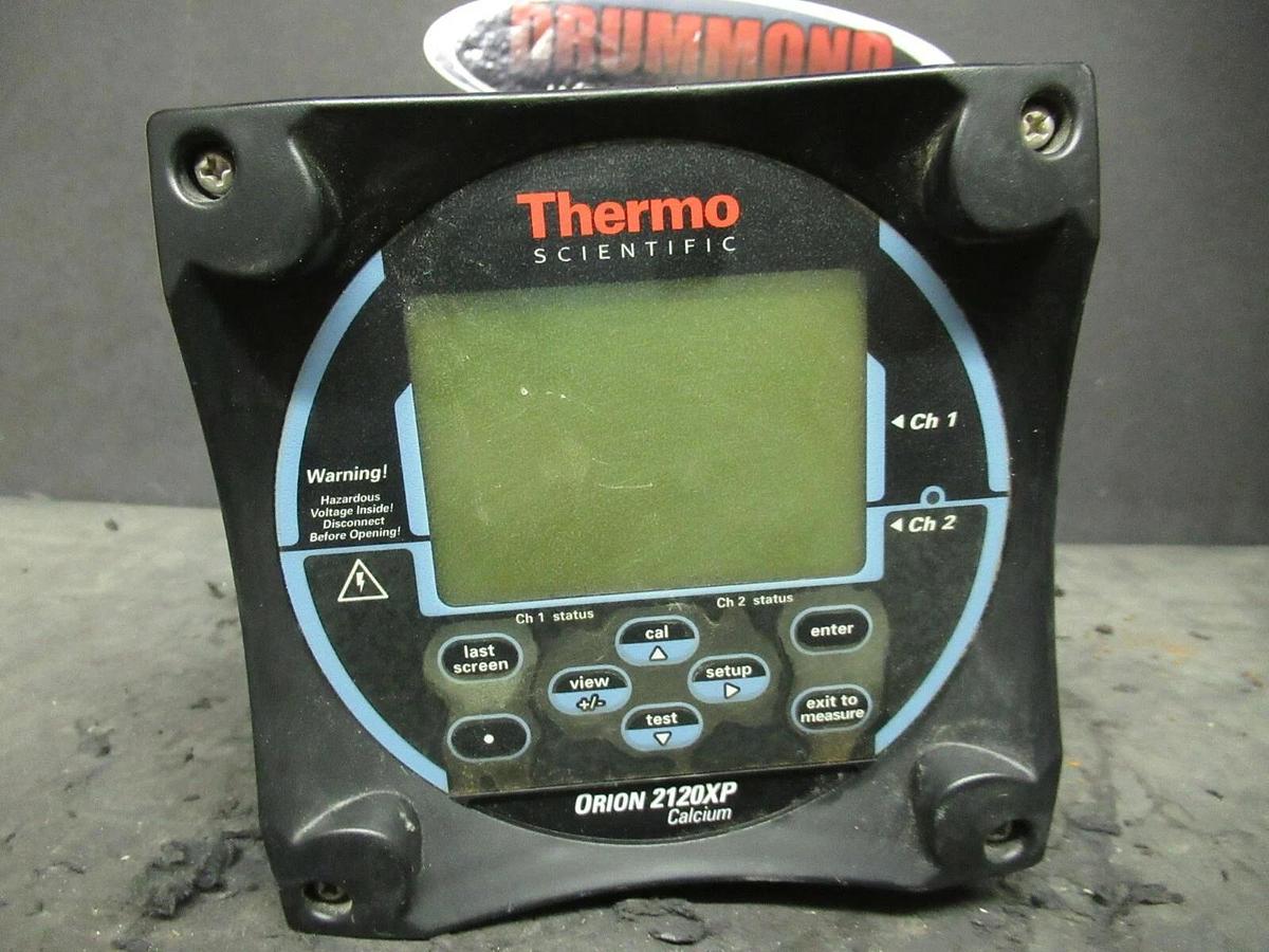 Used THERMO SCIENTIFIC ORION 2120XP CALCIUM HARDNESS ANALYZER 120 - 240 VAC 60 HZ