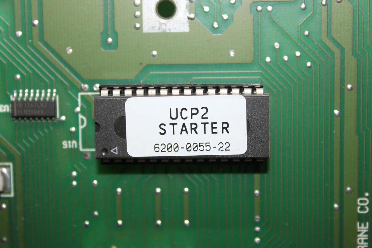 Used TRANE UCP2 STARTER CIRCUIT BOARD 6400-0756-08 REV. Y 6400-0755-06 REV. K