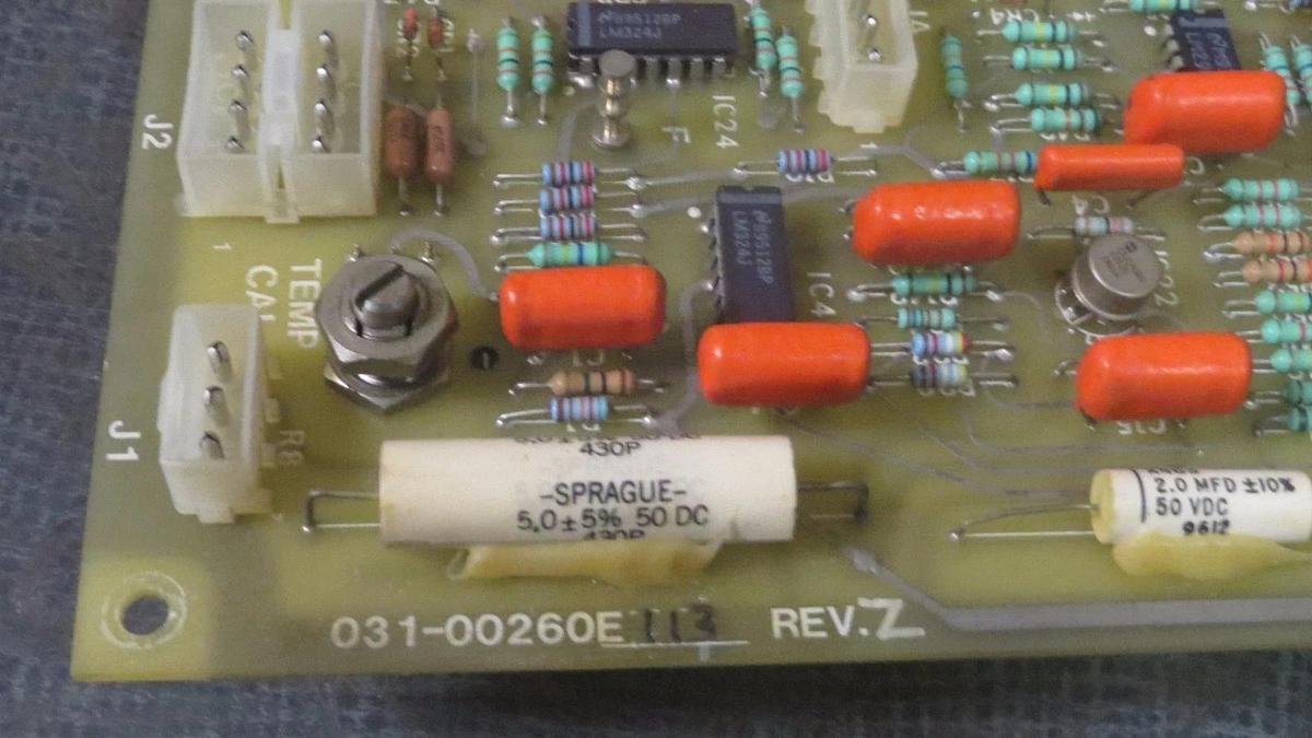 Used YORK CONTROL CIRCUIT BOARD -- MODEL/REVISION: 031-00260E113 REV Z **WARRANTY**