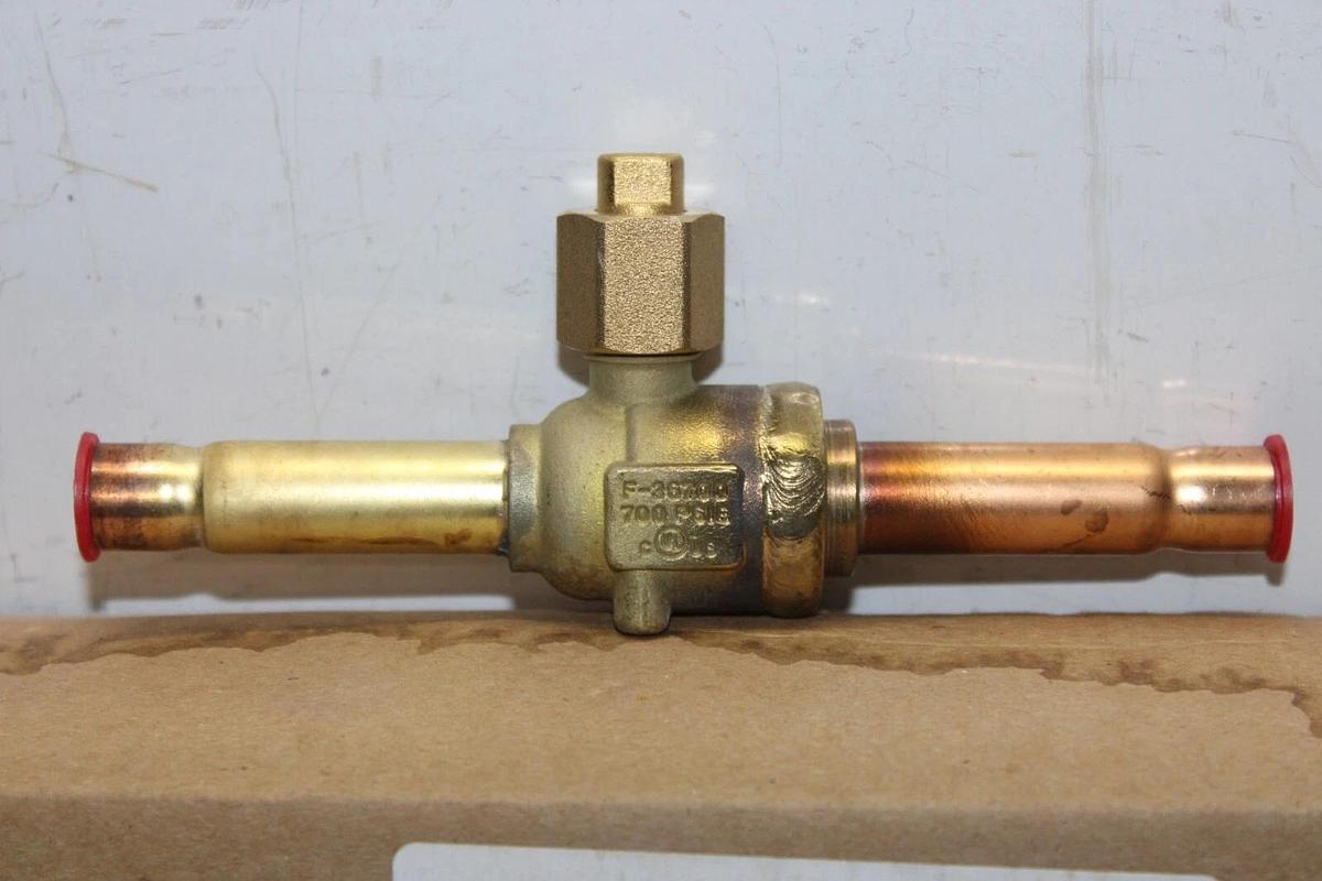 YORK 1/2" BALL VALVE 022-09172-000 F-36700 700 PSI 48 BAR *WARRANTY*