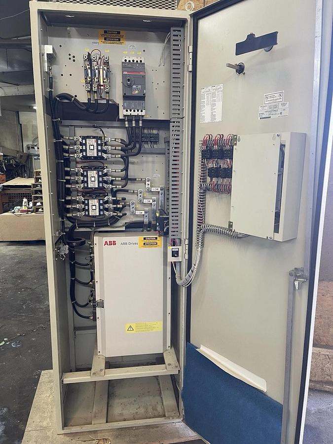 Used ABB ACH504-100-4-00P0 100 HP AC VS DRIVE 3PH 480V ACS504-100-5 100HP 124A ACH500