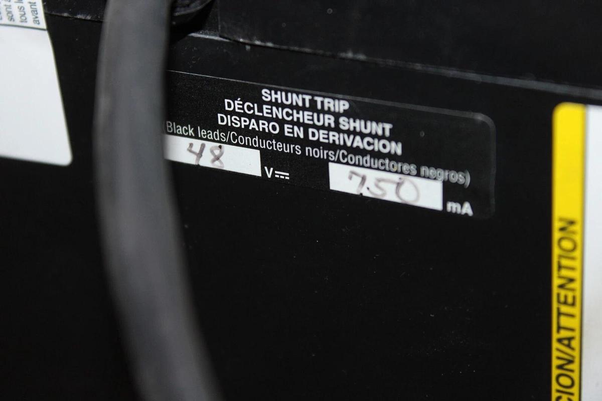 Used SQUARE D DC BREAKER PAF362000DCMO22320 2000 AMP 600 VDC W/ PAM02