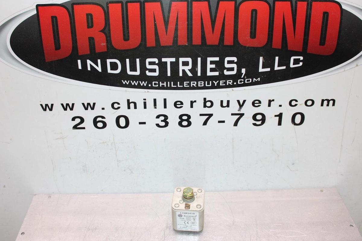 Used BUSSMANN SQUARE BODY FUSE 170M3418 690/700 VAC 350 AMP **WARRANTY**