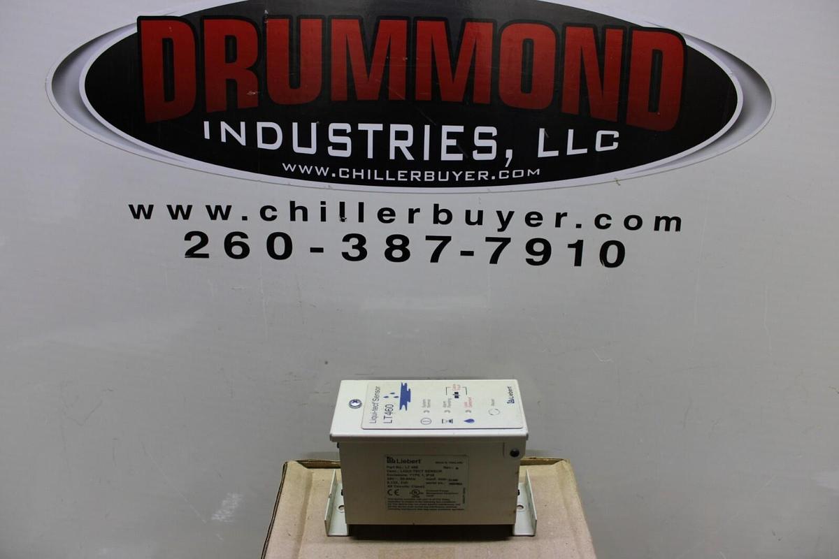 Used LIEBERT LIQUI-TECT SENSOR LEAK DETECTOR LT-460 REV. N 24 VAC 0.12 AMP 3VA TYPE 1