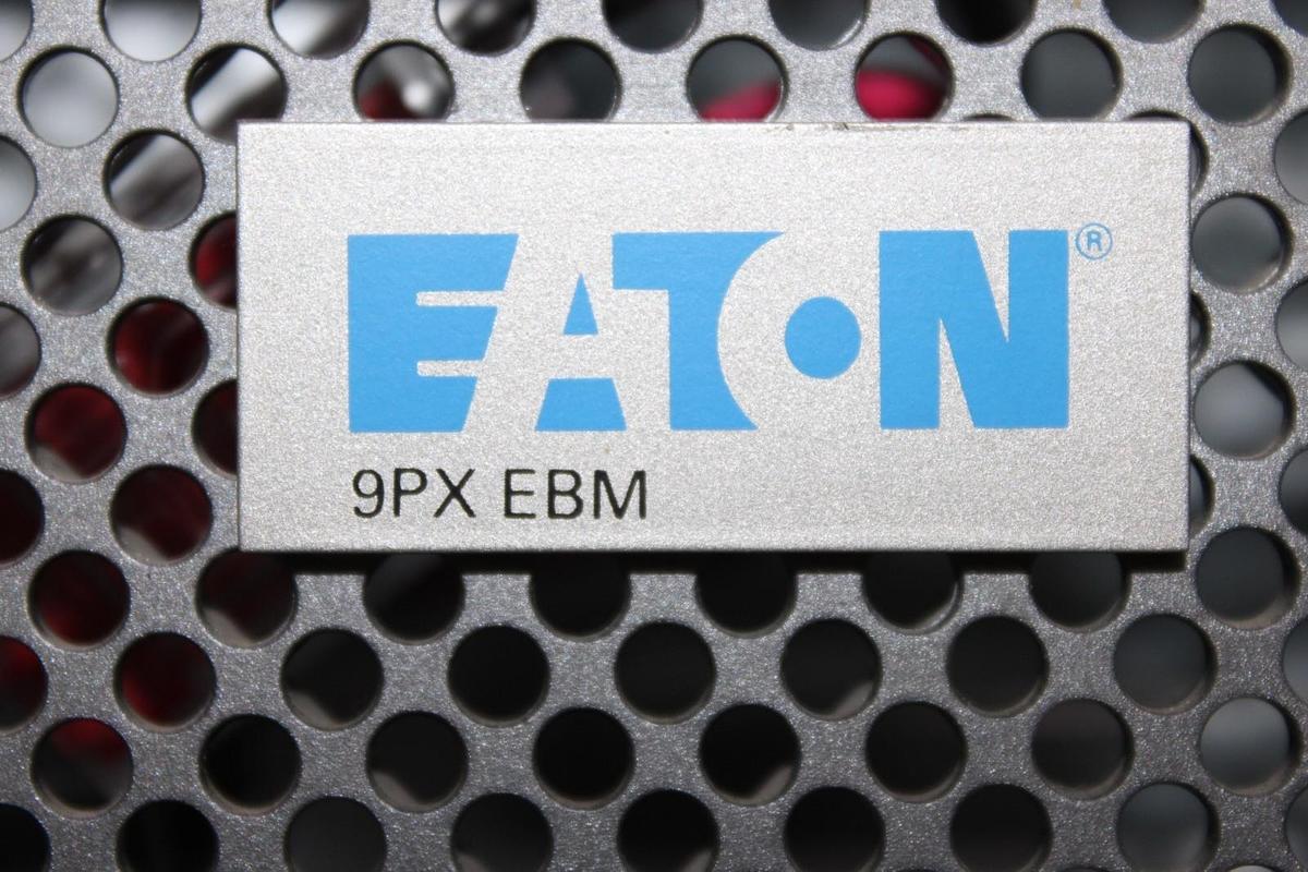Used EATON EXTENDED BATTERY MODULE 9PX-EBM 9PXEBM36RTZ 36 VDC 35 AMP 9000-00333-00P