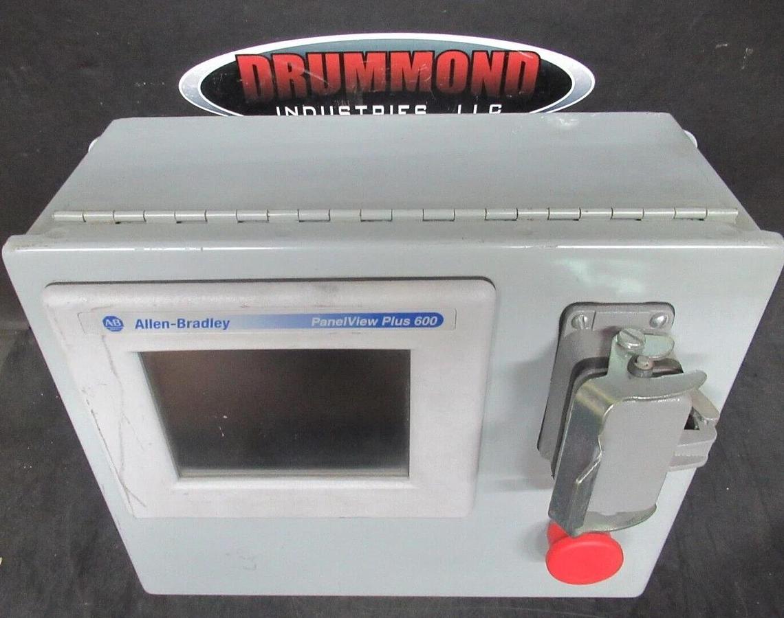 Used ALLEN-BRADLEY PANELVIEW-PLUS-600 2711P-T6C20D SER. B REV. A *ENCLOSURE*