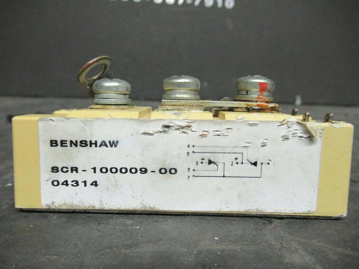 Used BENSHAW POWER MODULE SCR-100009-00 04314