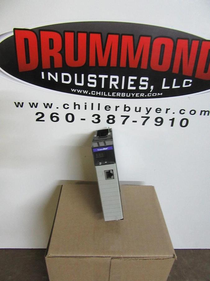 Used ALLEN BRADLEY CONTROL NET COM BRIDGE MODULE 1756-CNB/E PN-14147 24 VDC