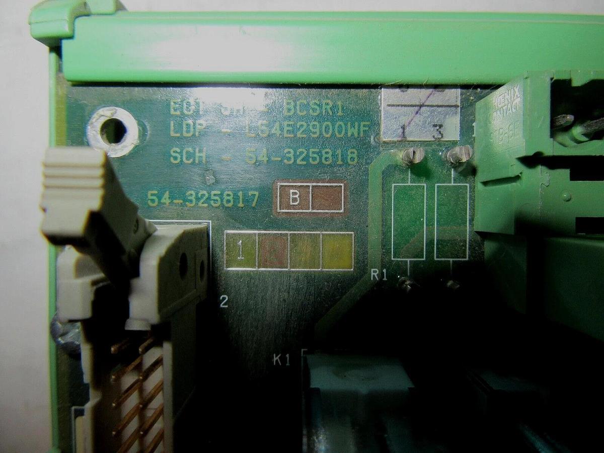 Used GE / WOODWARD / ALSTOM CI-54-325817 REV B RELAY CIRCUIT BOARD SCH-54-325818