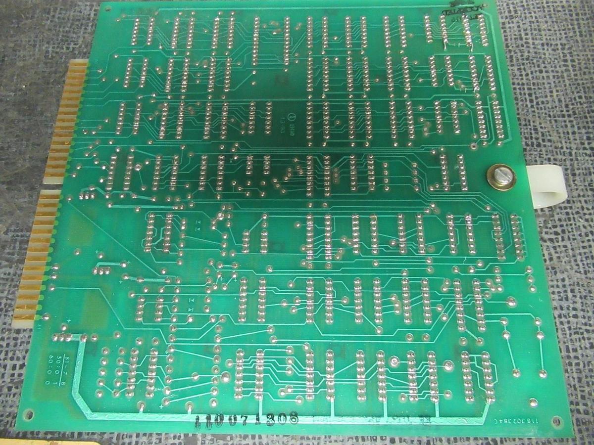 Used EXIDE CHG & DIGITAL CONT CARD CIRCUIT BOARD 101072372B A13A3 118302384 REV C