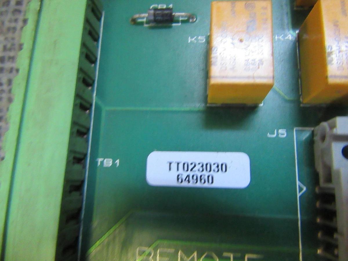 Used INTERNATIONAL POWERS REMOTE AND ALARMS INTERFACE BOARD 941-012-D004-1 *WARRANTY*