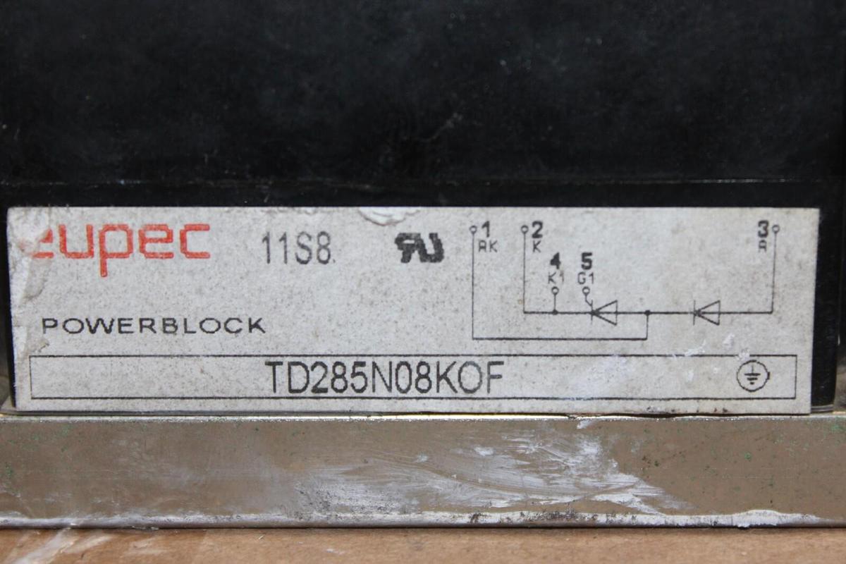 Used LOT OF 2 EUPEC POWERBLOCK IGBT POWER MODULE TD285N08KOF-11S8 *WARRANTY*
