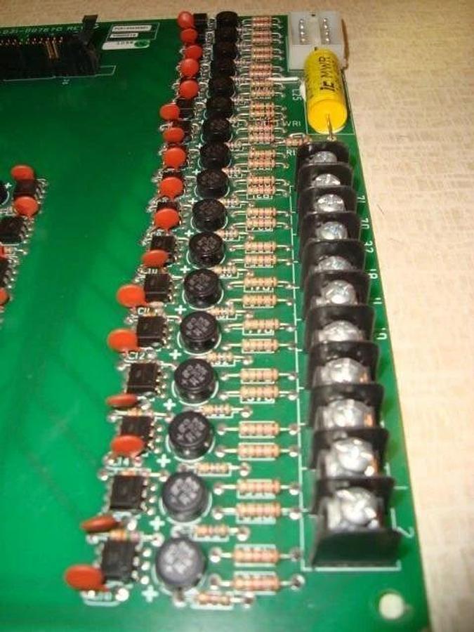 Used YORK CHILLER CIRCUIT BOARD 031-00767D REV C PROCESSOR CARD REV 1 **WARRANTY**