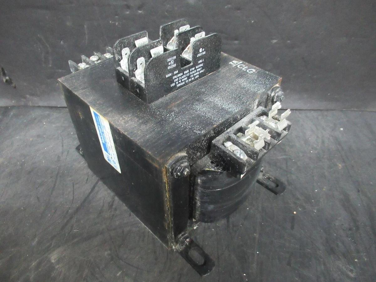 Used MICRON VALUTRON CONTROL TRANSFORMER V750-0442-8 750 VA 50/60 HZ
