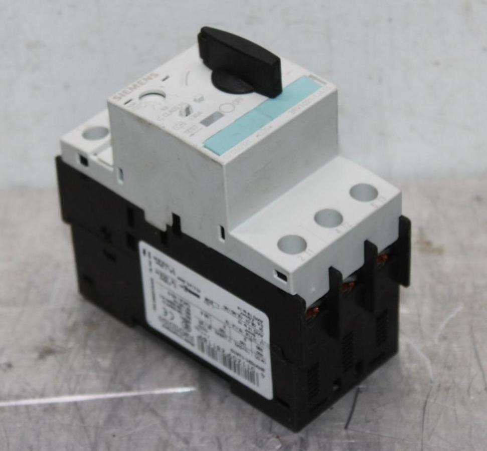 Used SIEMENS MANUAL MOTOR STARTER 3RV1021-1JA10 600 VOLT 7-10 AMP 10 HP *WARRANTY*