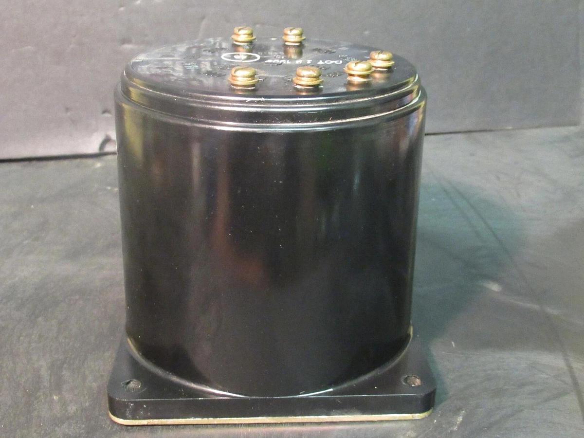 Used INSTRUMENT TRANSFORMERS 188XSUM-2 AUXILIARY CURRENT TRANSFORMER RATIO 5+5:5 AMP