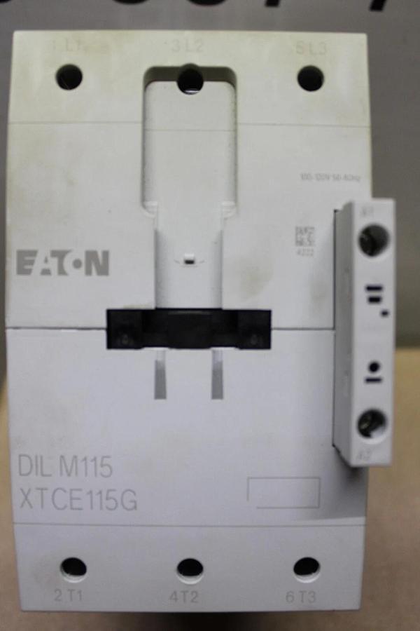 Used EATON CONTACTOR DIL-M115 XTCE115G00A-LR 600 VOLT 200 AMP **WARRANTY**