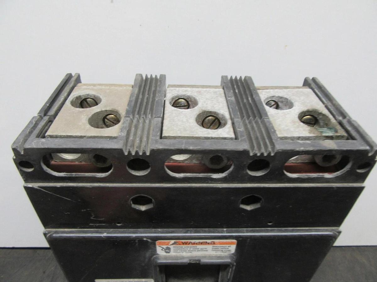 Used WESTINGHOUSE 3-POLE MOLDED CASE SWITCH LC3600WK 600 AMP TRIP 600 VAC