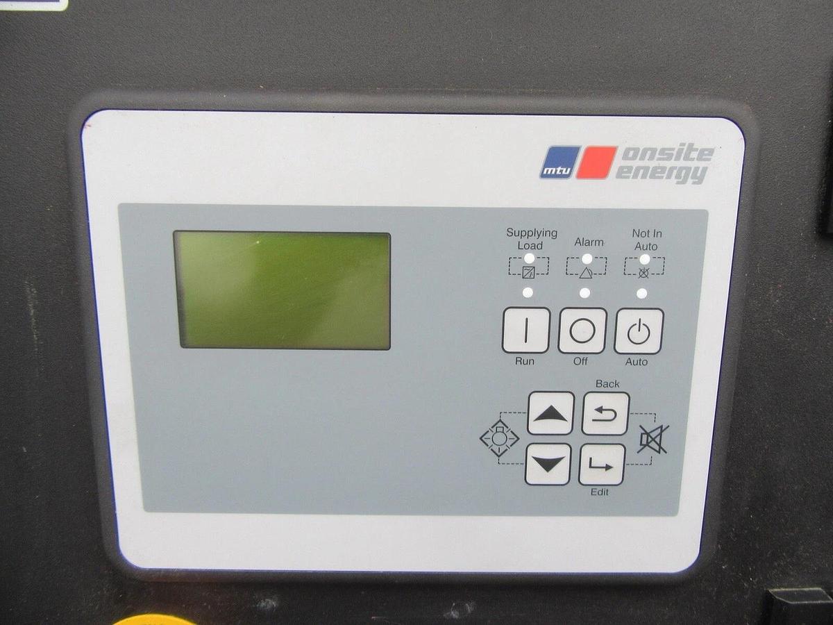 Used 20 KW DIESEL GENERATOR ISUZU MTU 2016 176 HRS 120/240 VOLT 1 PH SOUND ENCLOSED