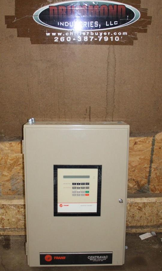Used TRANE CENTRAVAC CHILLER CONTROL PANEL INTERFACE CVHE450 X13650485-01 REV. F